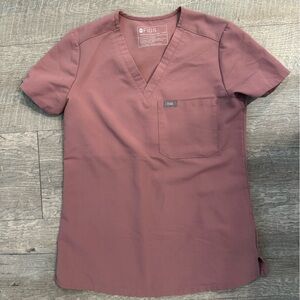 Women's Mineral Mauve Catarina™ - One-Pocket Scrub Top - XXS / Mineral Mauve